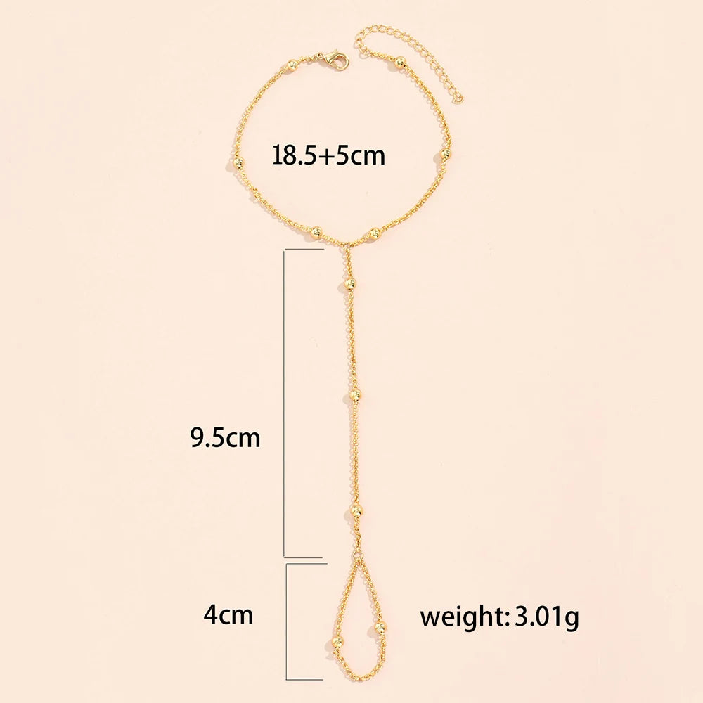 Handschmuck Armband Damen Kette Finger & Hand