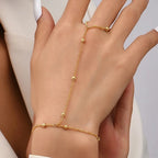 Handkugelarmband Schmuck für Frauen Hand- & Fingergoldkette
