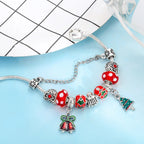 Silbernes Weihnachtsbaum-Armband