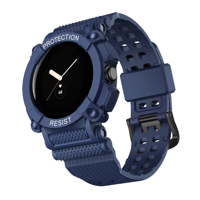 Robustes Schutzarmband Smartwatch Google Pixel Watch 1 & 2 blau