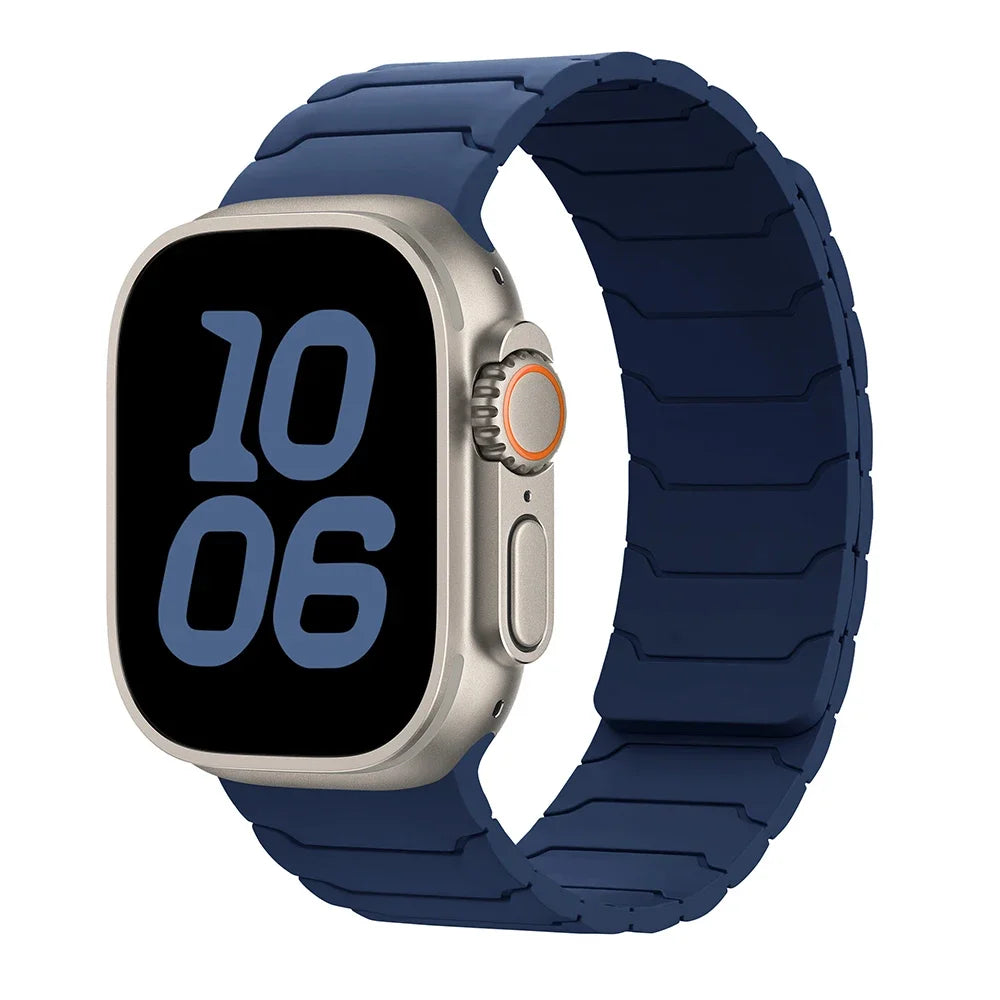 Magnetisches Ersatzarmband für Apple Watch in Blau