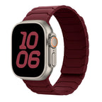 Magnetisches Ersatzarmband für Apple Watch in Rot