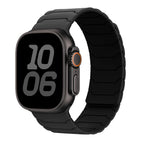Magnetisches Ersatzarmband für Apple Watch in Schwarz