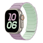 Magnetisches Ersatzarmband für Apple Watch in Violett