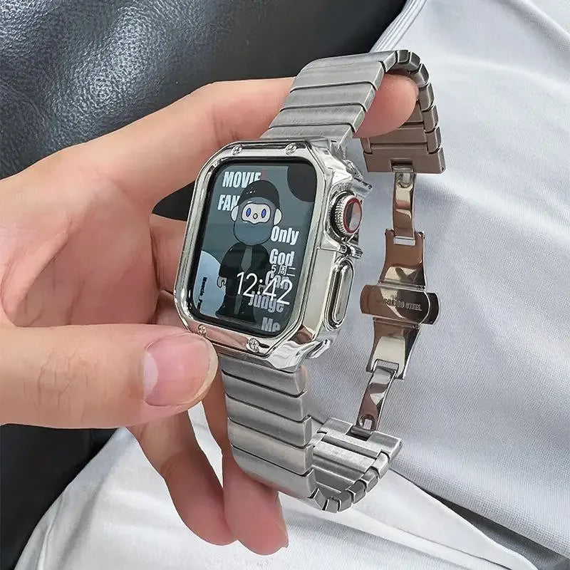 Edelstahl-Ersatzarmband für die Apple Watch 