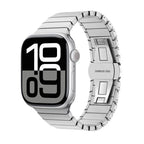 Edelstahl-Ersatzarmband für die Apple Watch in Silber