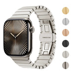 Edelstahl-Ersatzarmband für die Apple Watch in Silber