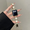 Ersatzarmband für Apple Watch - Kleeblatt-Design Gold