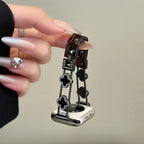 Ersatzarmband für Apple Watch - Kleeblatt-Design Schwarz