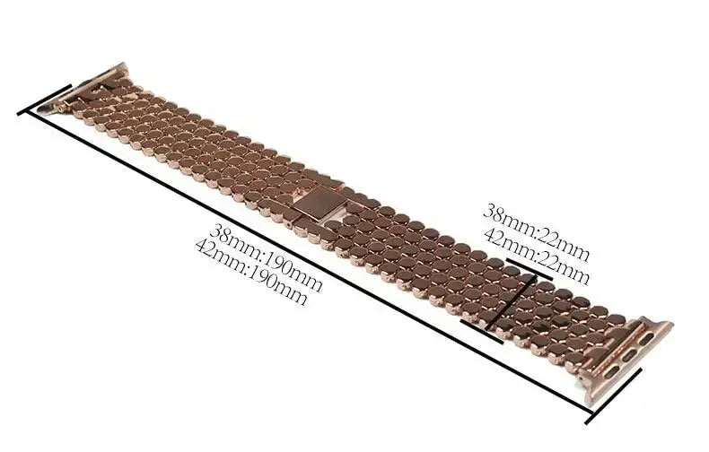 Ersatzarmband für Apple Watch aus Edelstahl - für Damen 