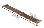 Ersatzarmband für Apple Watch aus Edelstahl - für Damen 
