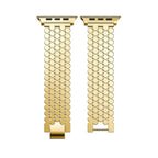 Ersatzarmband für Apple Watch aus Edelstahl - für Damen Gold