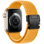 Ersatzarmband für Apple Watch aus gelbem Fallschirmseil