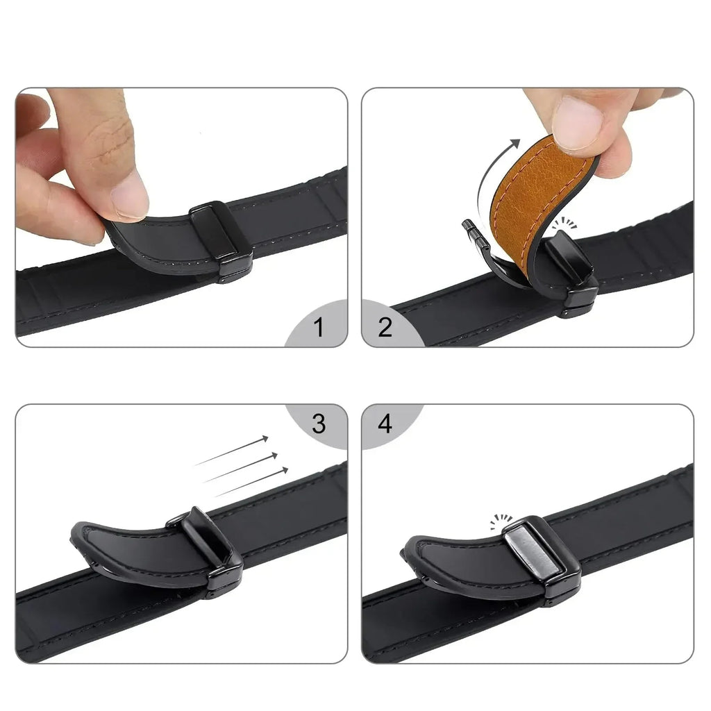 Ersatzarmband für die Apple Watch aus Leder 