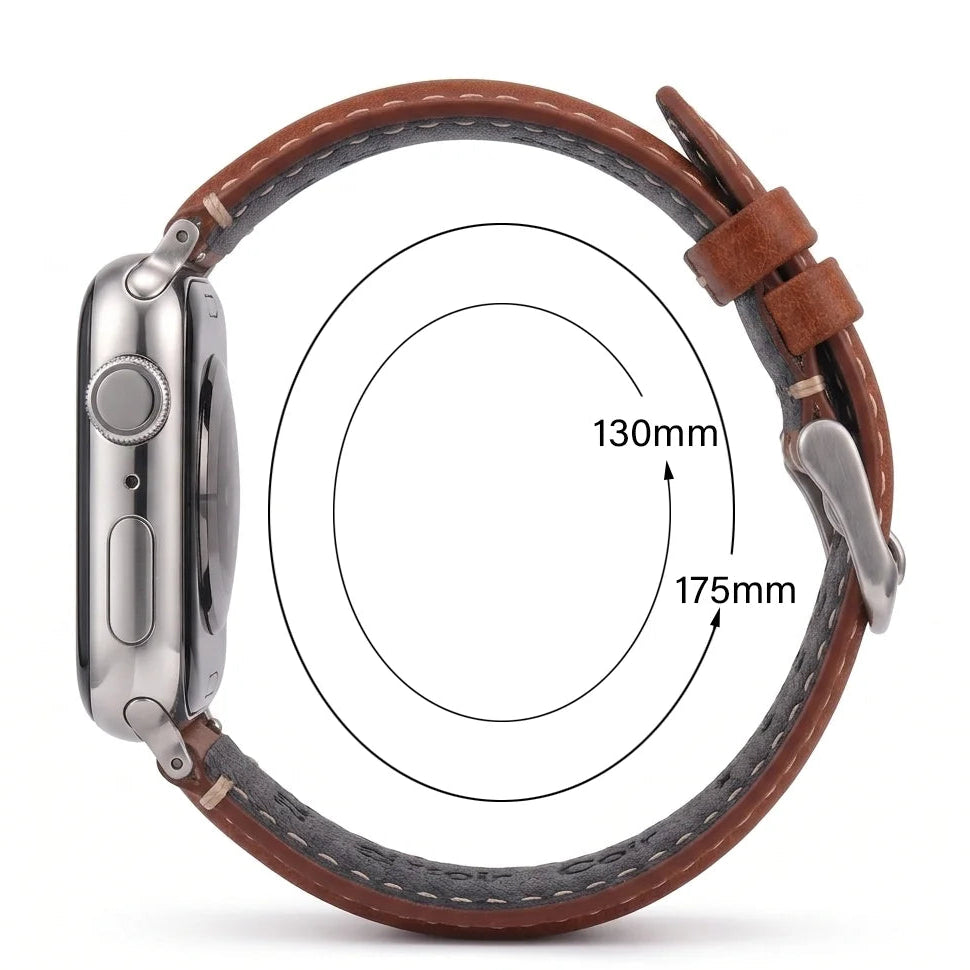 Ersatzarmband für die Apple Watch aus klassischem Leder 
