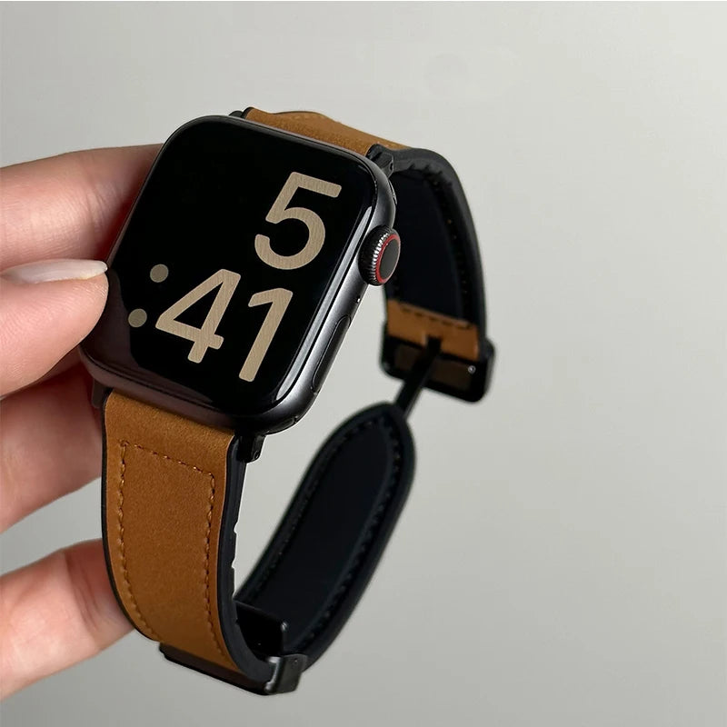 Ersatzarmband für die Apple Watch aus Leder 