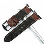 Ersatzarmband für Apple Watch aus gealtertem Leder 