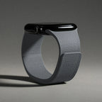 Magnetisches Ersatzarmband aus Silikon für die Apple Watch in Grau