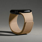 Magnetisches Ersatzarmband aus Silikon für die Apple Watch in Braun