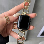 Ersatzarmband für Apple Watch für Damen in Gold