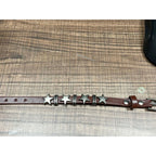Vintage-Stil Armband mit braunen Sternen