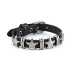 Vintage-Stil Armband mit schwarzen Sternen