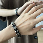 Vintage-Stil Armband mit schwarzen Sternen
