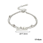 Doppelarmband mit Berganhänger