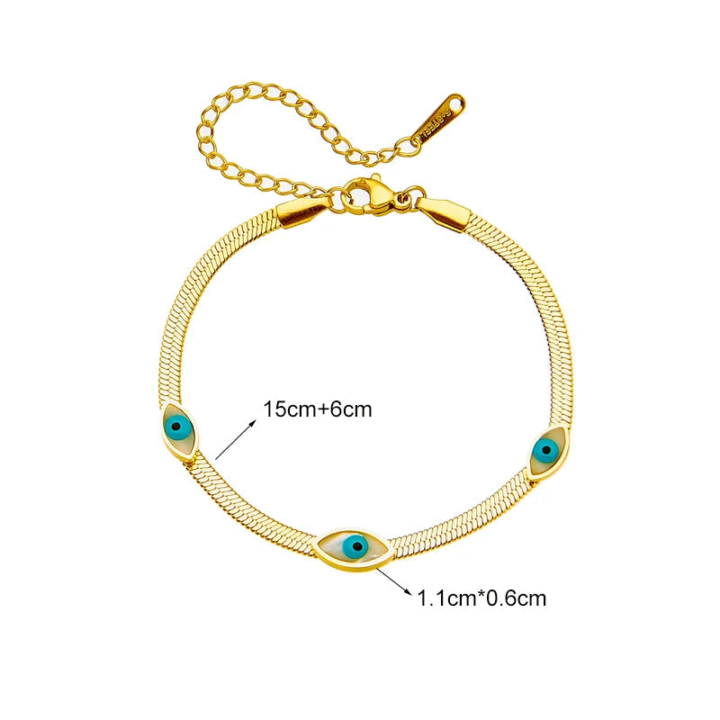 Elegantes Armband gegen den bösen Blick für Frauen