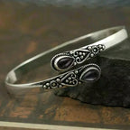 Elegantes Armband im ethnischen Stil schwarz