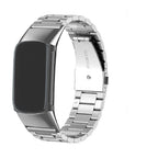 Edelstahlarmband für Fitbit Charge 5, Charge 6 Uhr in Silber