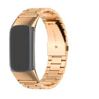 Edelstahlarmband für Fitbit Charge 5, Charge 6 Uhr in Roségold