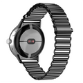 Schwarzes Edelstahlarmband für Smartwatch Google Pixel Watch 1 & 2