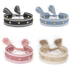 Seilarmband mit Sternen für Herren oder Damen