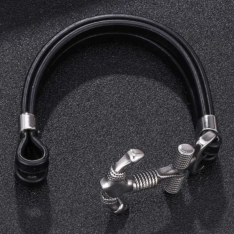 Anker-Lederarmband - der Unbesiegbare 