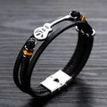 Lederarmband Gitarre 