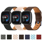 Lederarmband Uhr Fitbit Versa 3 Versa 4 Sense 2 