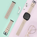 Lederarmband Uhr Fitbit Versa 3 Versa 4 Sense 2 
