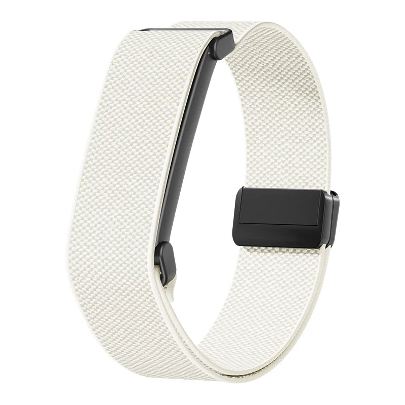 Nylonarmband für die Google Fitbit Air Uhr in Weiß