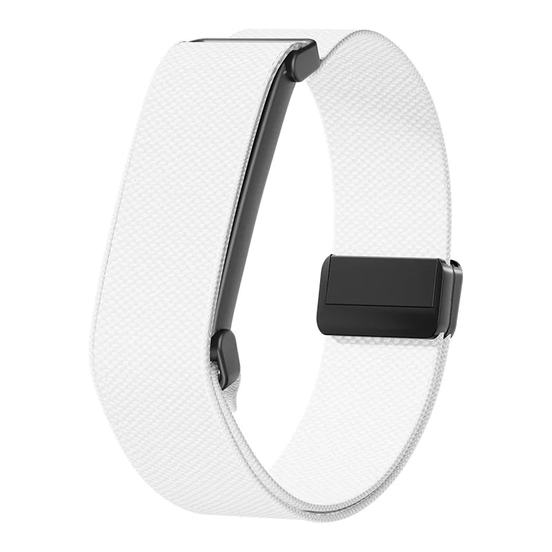 Nylonarmband für die Google Fitbit Air Uhr in Weiß und Schwarz