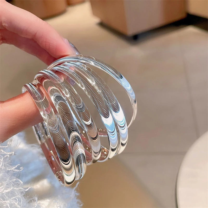 Poliertes Katzenauge-Steinarmband 