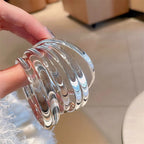 Poliertes Katzenauge-Steinarmband 