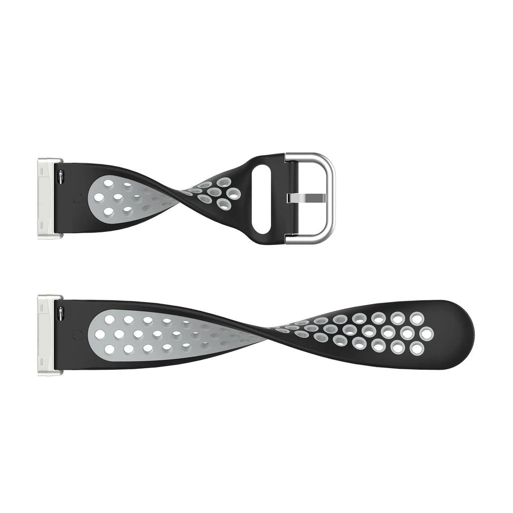 Silikonarmband für Fitbit Versa 3, Versa 4, Sense 1 und Sense 2 Uhr 