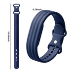 Silikonarmband für die Google Fitbit Air Uhr in Marineblau