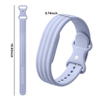 Silikonarmband für die Google Fitbit Air Uhr in Blau