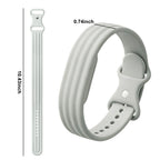 Silikonarmband für die Google Fitbit Air Uhr in Weiß