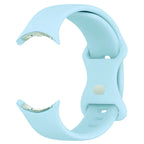 Silikonarmband Smartwatch Google Pixel Watch 1 & 2 himmelblau