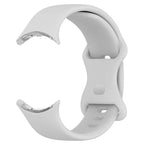 Silikonarmband Smartwatch Google Pixel Watch 1 & 2 grau