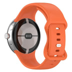 Silikonarmband Smartwatch Google Pixel Watch 1 & 2 orange