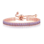 Armband aus farbigem Zirkon, Geburtsstein